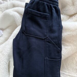 Aritzia Women’s Mega fit Dark Navy Utility Straight leg sweatpants